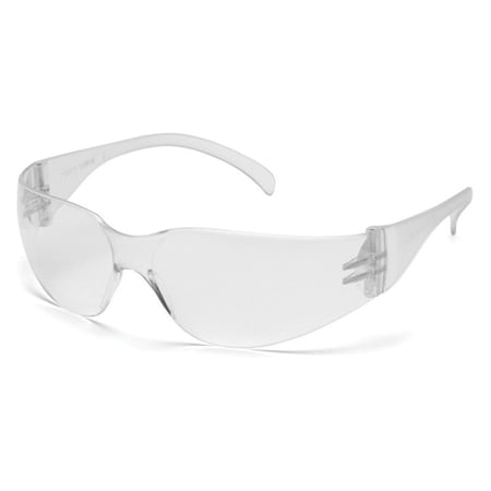 Intruder„¢ Safety Glasses Clear + 2.5 Lens , Clear Frame